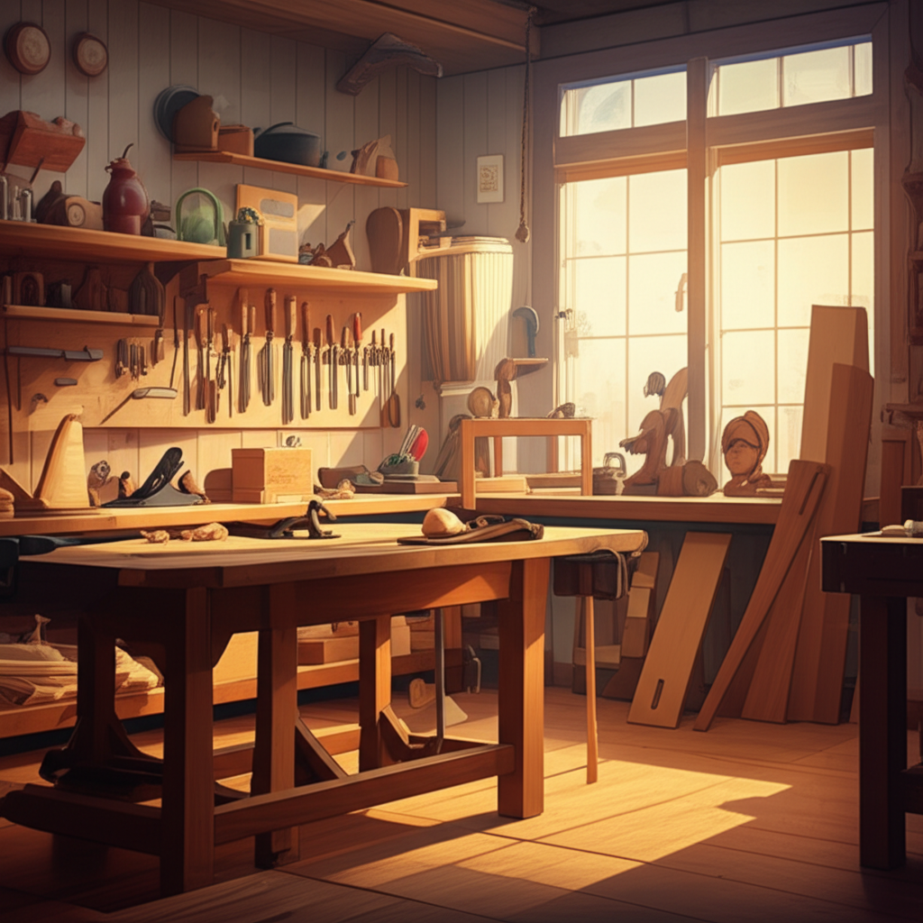 Woodshop Interior